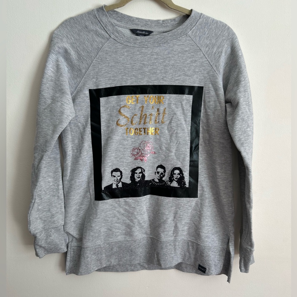 Custom Schitt’s Creek Eddie Bauer Crewneck Sweatshirt